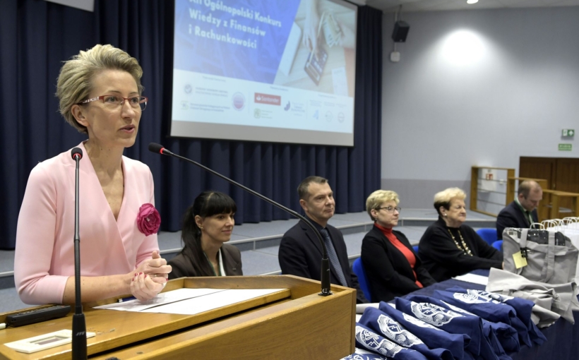 Finał Ogólnopolskiego Konkursu Wiedzy z Finansów i Rachunkowości - XII edycja