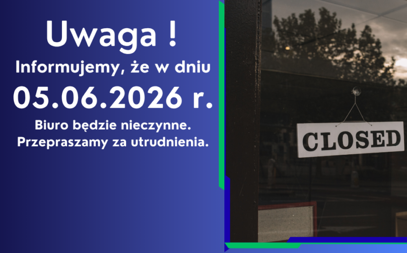 Biuro nieczynne