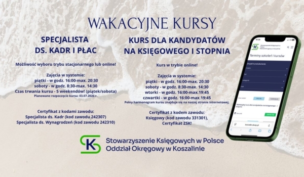 Wakacyjne kursy